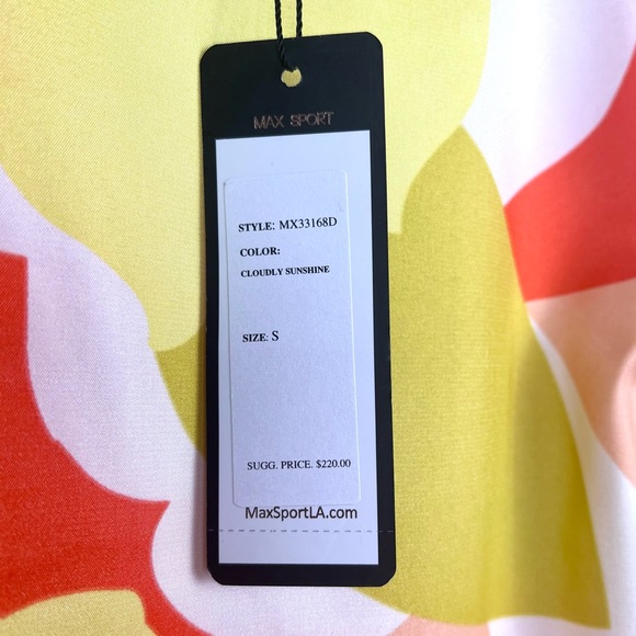 BCBG Max Sport Mod Sunshine Floral Print Sheath Shift Dress - Picture 8 of 15